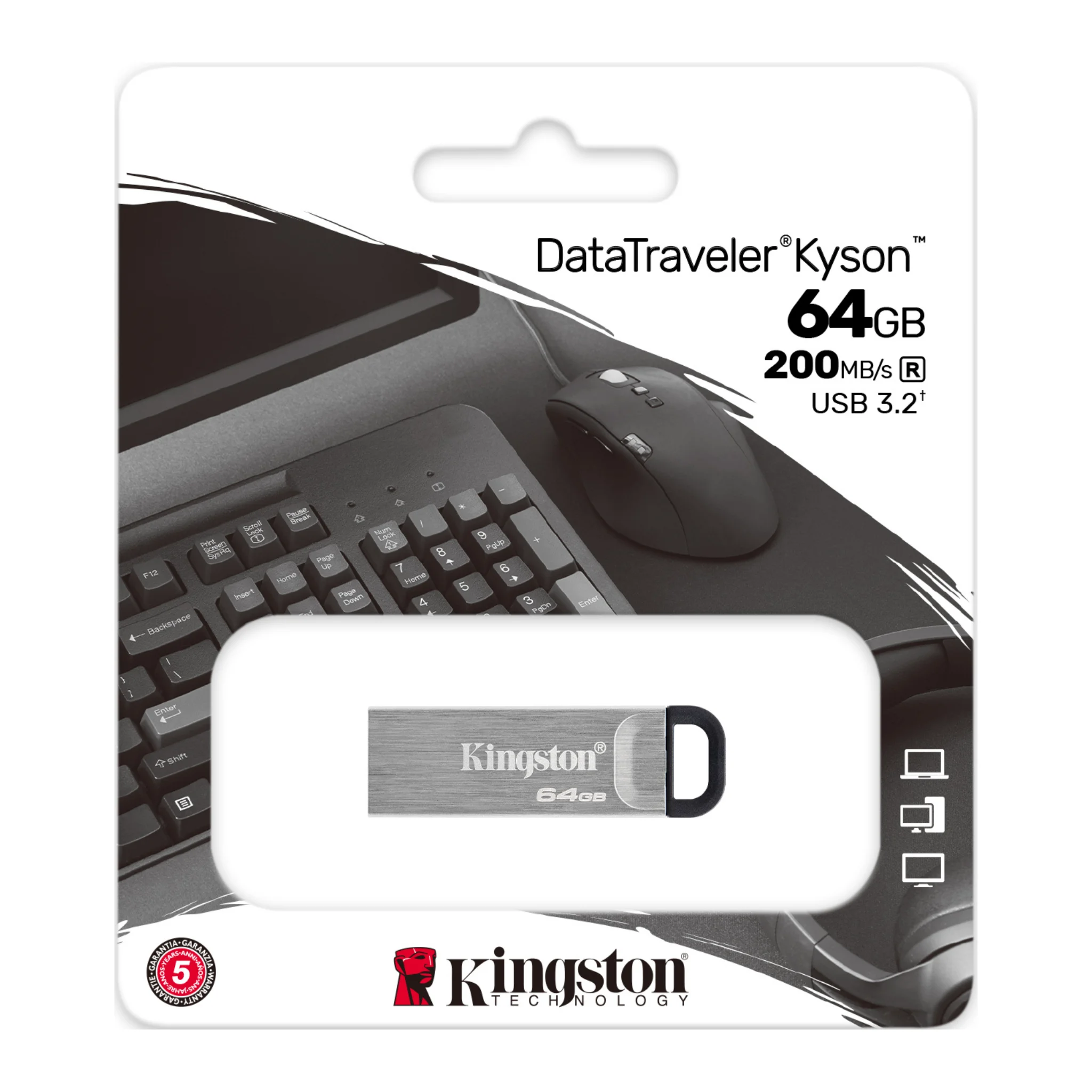 Kingston Kyson USB 64GB - Imagen 3