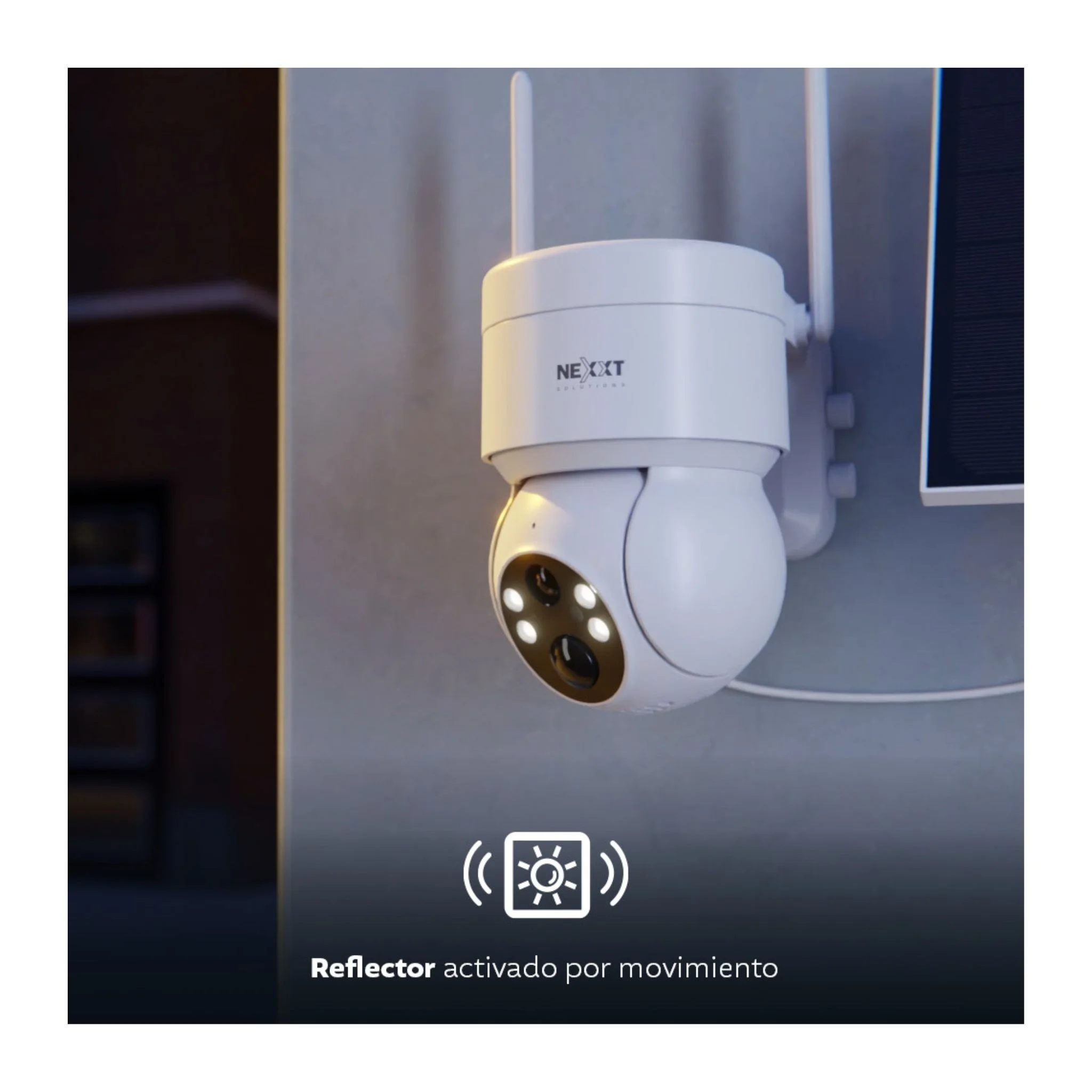 Nexxt Cámara Wi-Fi Con Panel Solar - NHC-OP20S - Imagen 5