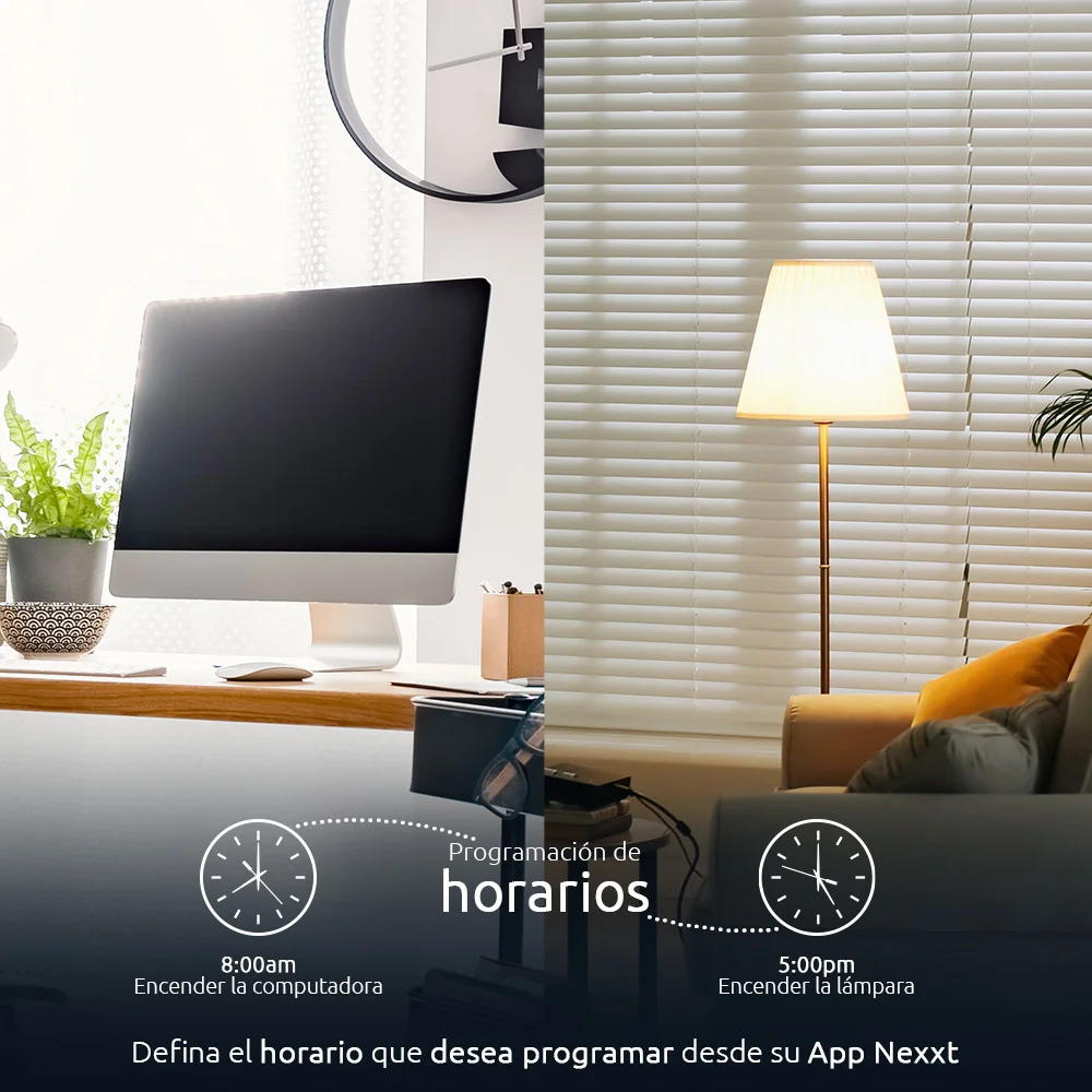 Nexxt Enchufe Inteligente Wi-Fi 110V - Imagen 5