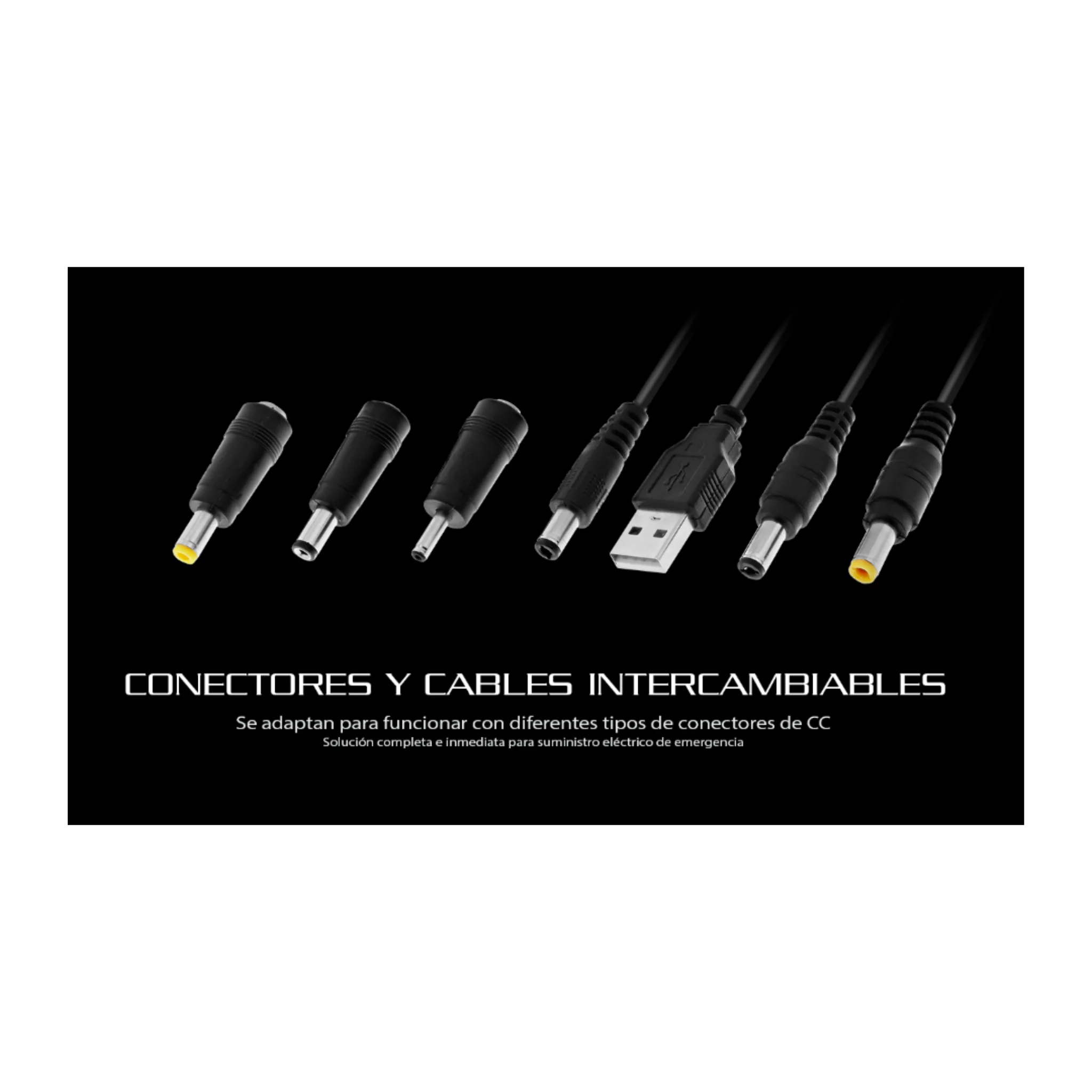 Forza Mini UPS portatil DC-140USB 24W - Imagen 5