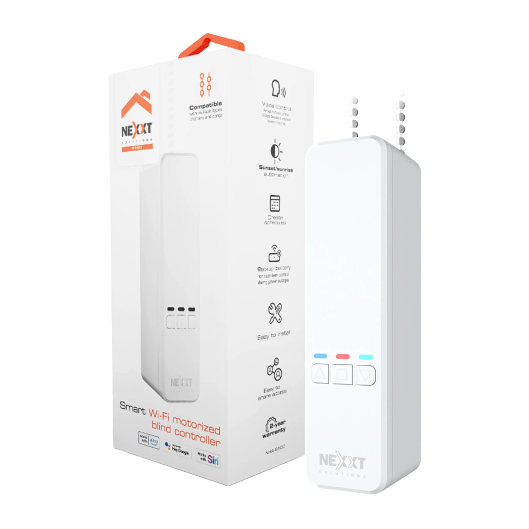 Nexxt Controlador Wi-Fi de persianas NHA-B100